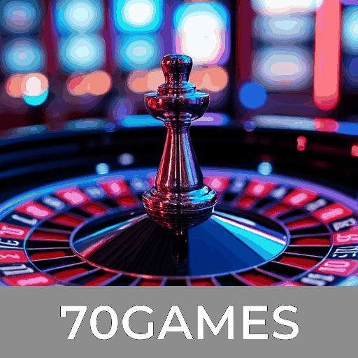 70GAMES: Slots Gigantes, Mesa Clássica, Dealer Ao Vivo Imersivo